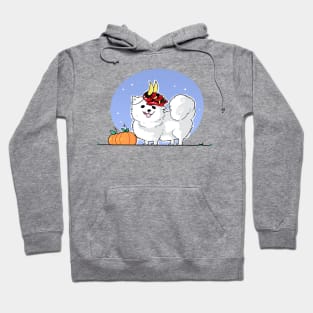 Pomeranian Mask Hoodie